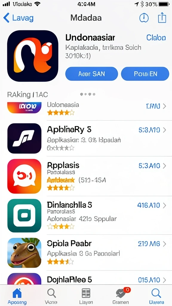 Tampilan antarmuka yang menarik dan user-friendly.