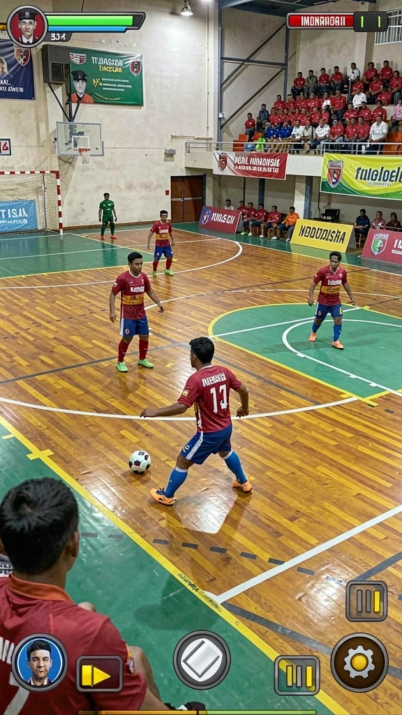 Grafis yang menarik dan penuh warna.