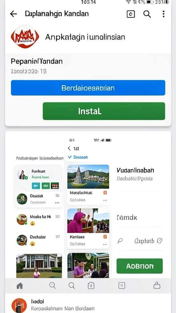 Tampilan antarmuka yang modern dan mudah digunakan.