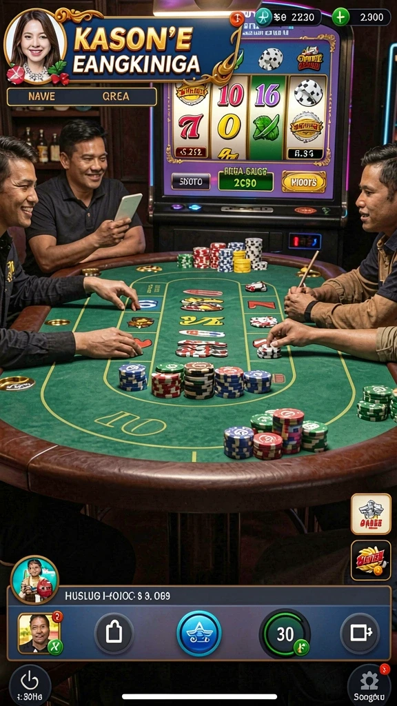 Tampilan grafis yang menarik dan penuh warna.