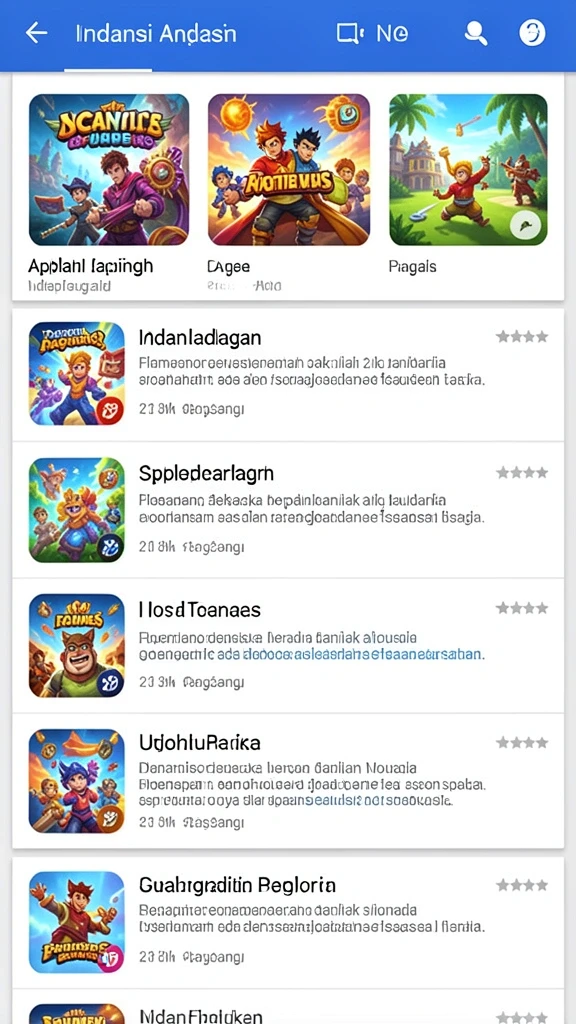 Grafik yang memukau dengan detail yang jelas.