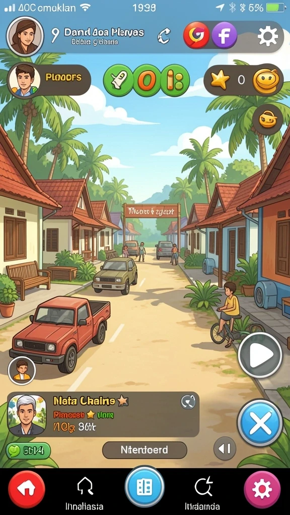 Mode multiplayer yang seru dan kompetitif.