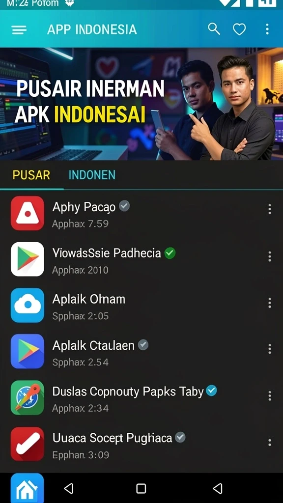 Beragam tema permainan yang menarik.