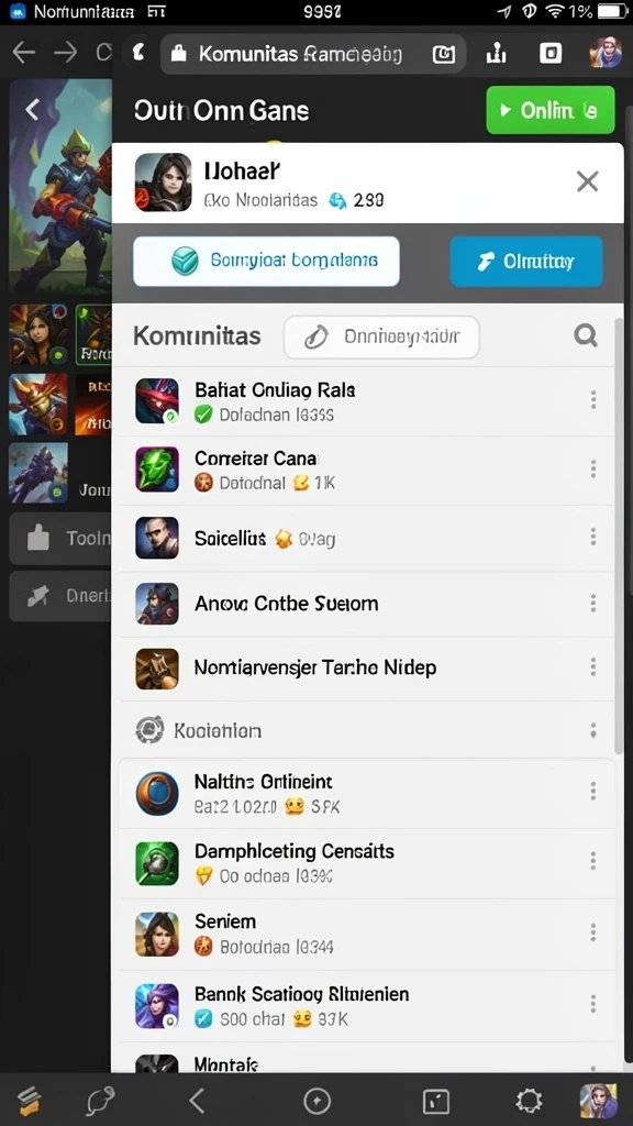 Fitur multiplayer untuk bermain bersama teman.