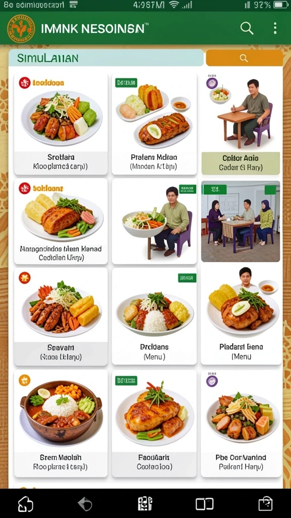 Tampilan utama aplikasi BANDAR99 yang menarik.