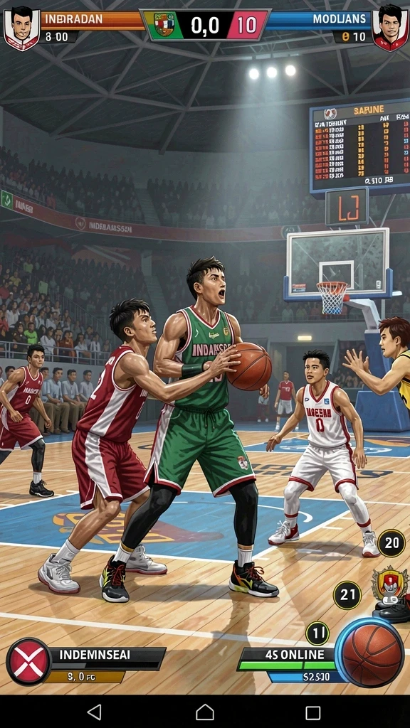 Tampilan awal yang menarik dan mudah dinavigasi.