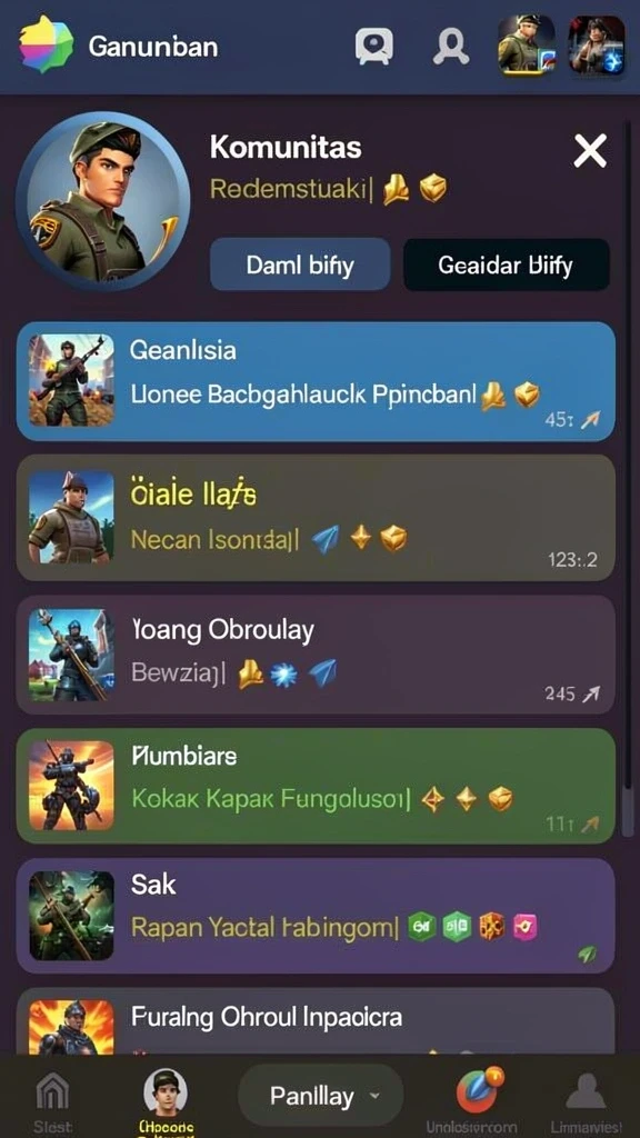 Tangkapan layar menunjukkan grafis yang memukau.