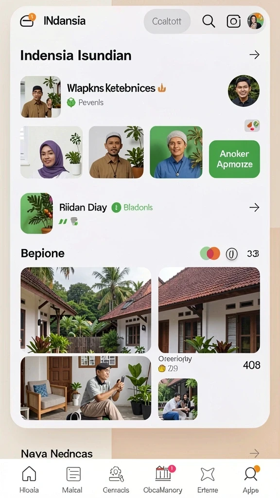 Momen seru saat kompetisi antar pemain.