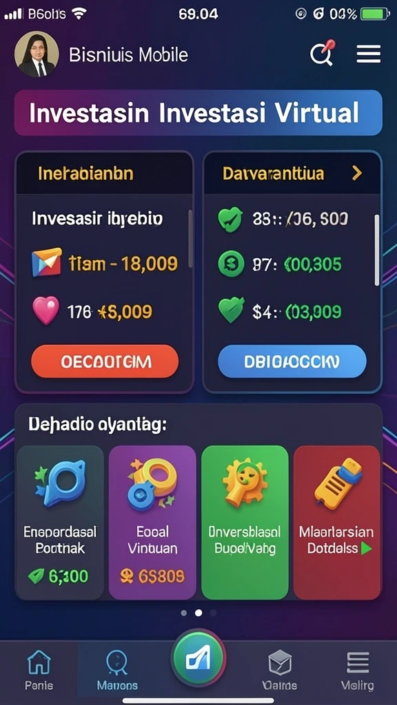 Ilustrasi dari lokasi indah di dalam game.