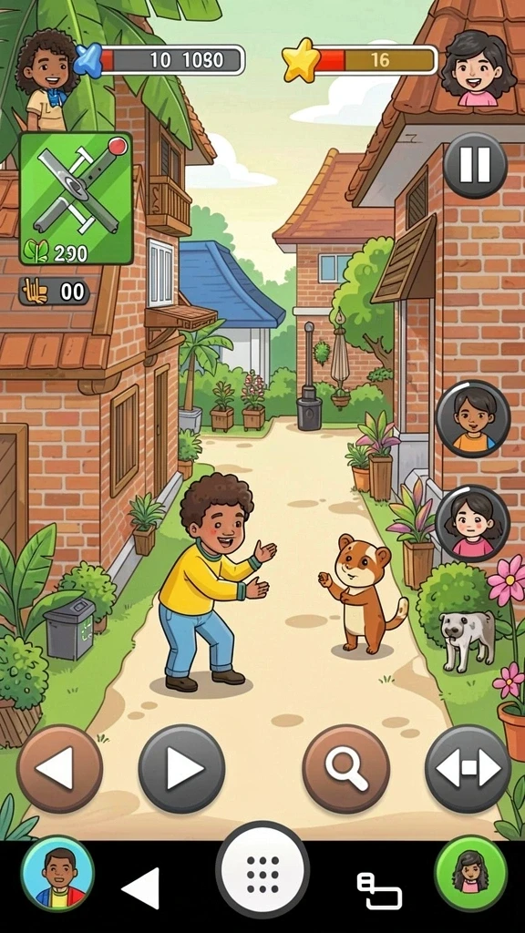 Mode multiplayer yang seru dengan teman-teman.