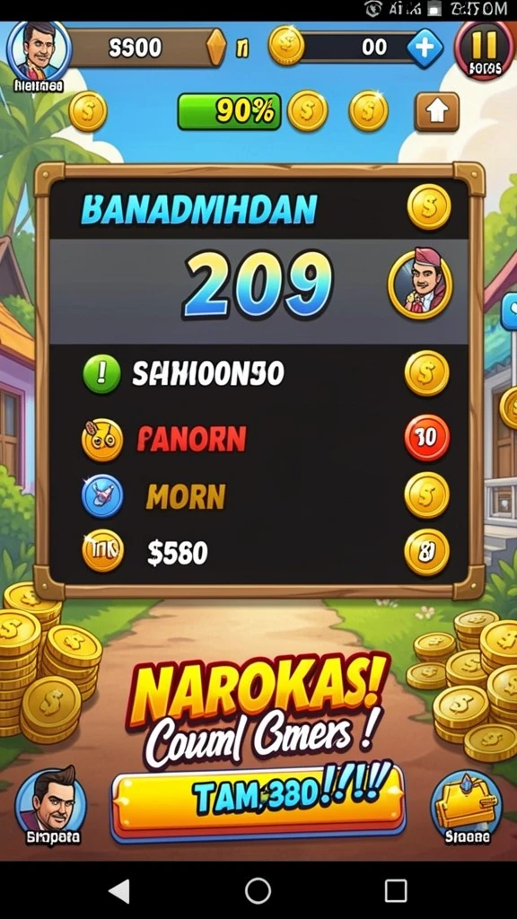 Tampilan antarmuka yang intuitif dan menarik.