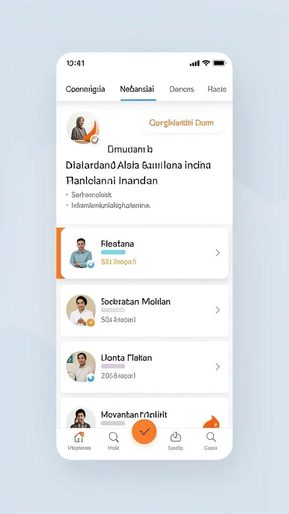 Tampilan antarmuka yang menarik dan user-friendly.