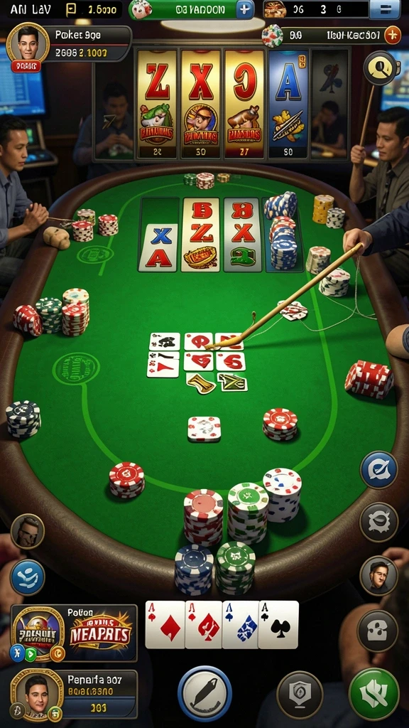 Screenshot dari gameplay yang mendebarkan.
