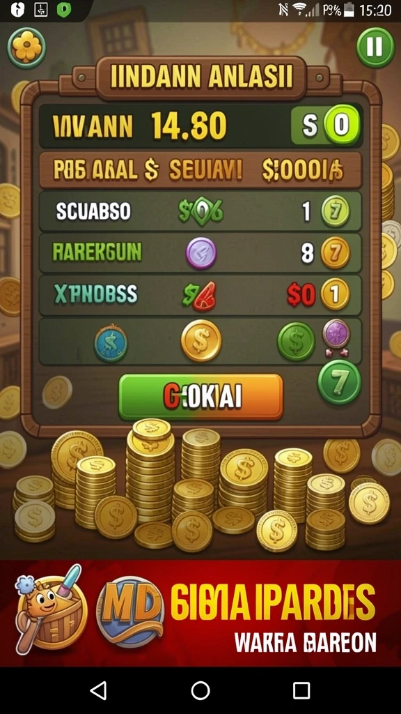 Screenshot dari momen epik dalam petualangan Anda.