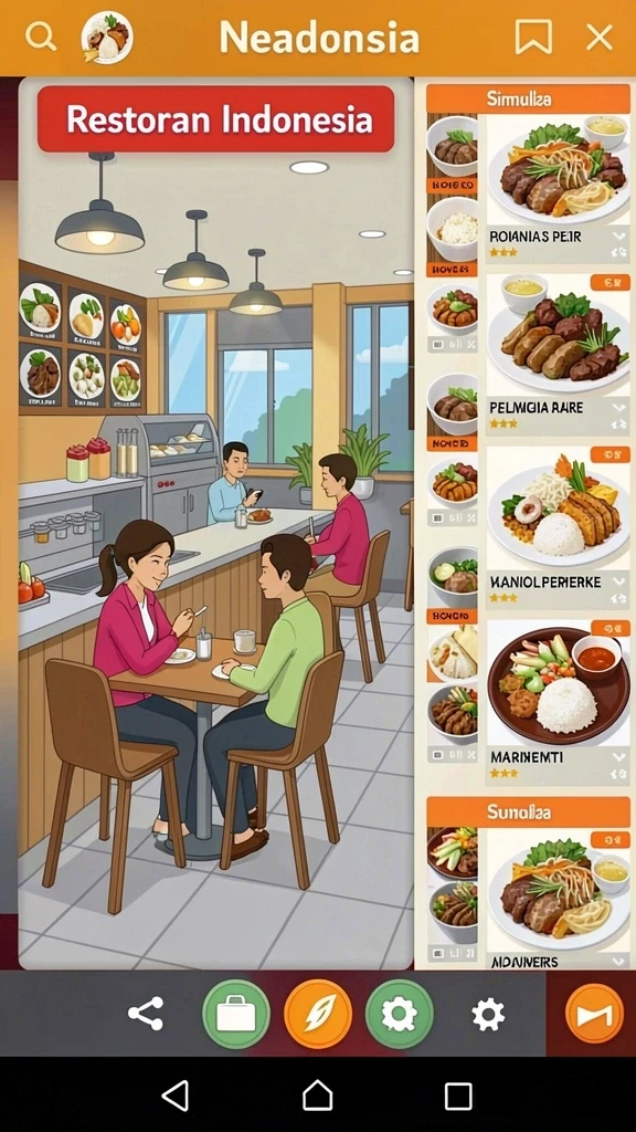 Berbagai karakter menarik untuk dipilih.