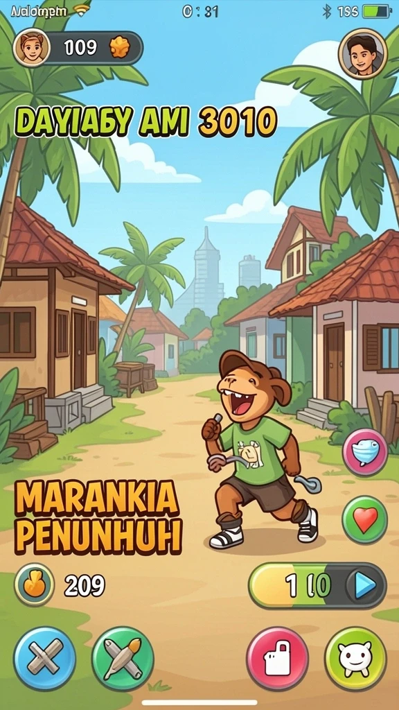 Karakter-karakter menarik dengan latar belakang unik.
