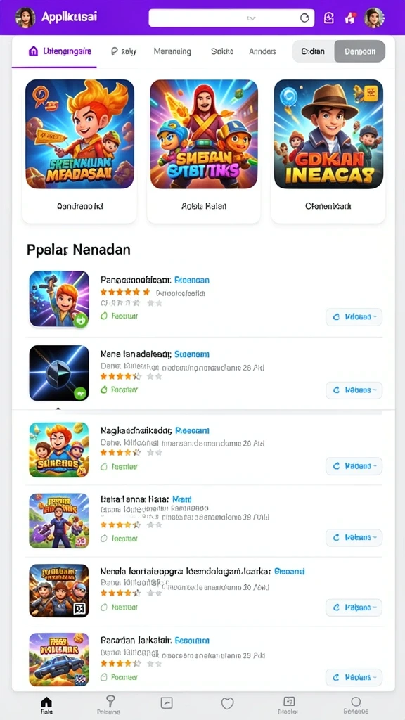 Tampilan mode multiplayer yang seru dan interaktif.
