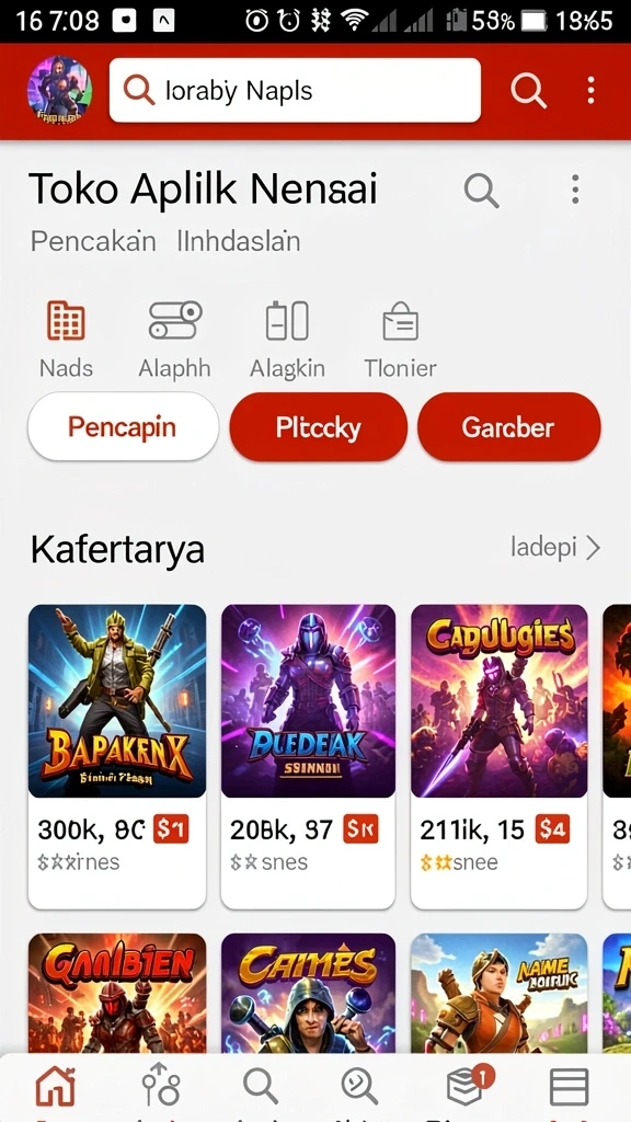 Tampilan antarmuka yang menarik dan mudah digunakan.