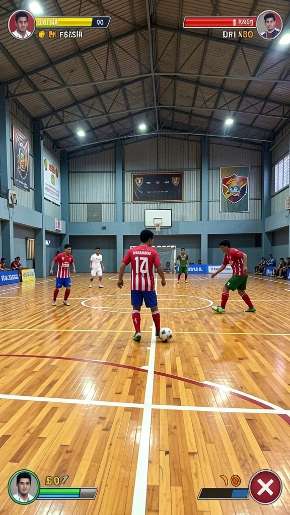 Adegan menegangkan saat menyelesaikan misi.