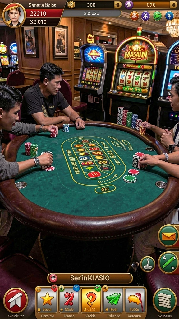 Fitur multiplayer yang memungkinkan bermain dengan teman.