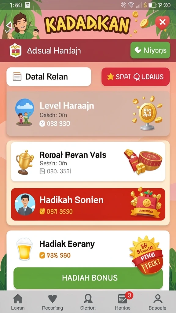 Karakter unik dengan kemampuan yang beragam.