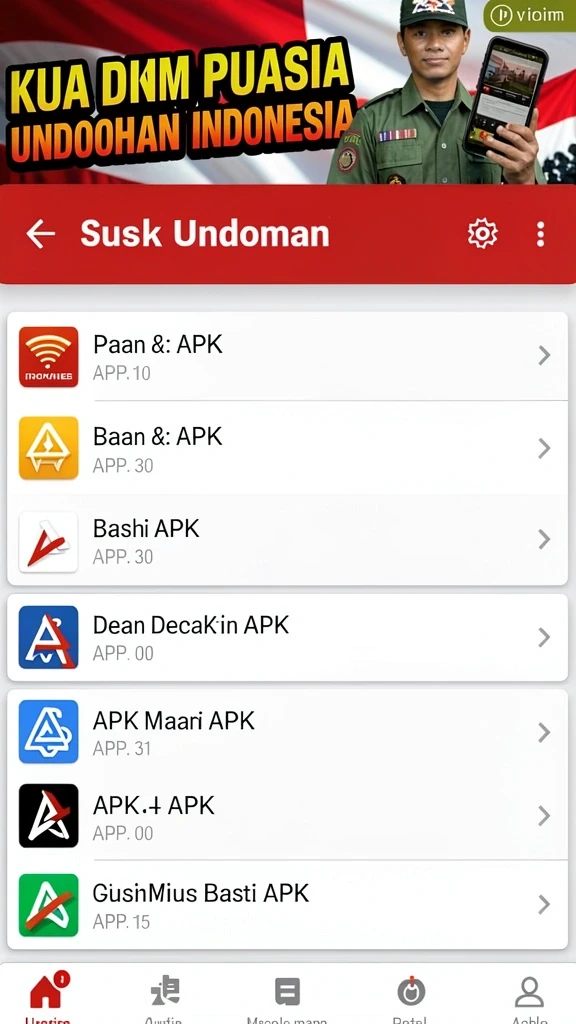 Tampilan antarmuka yang intuitif dan menarik.