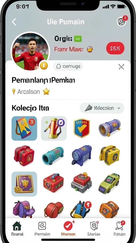 Tampilan Antarmuka KOPI4D yang Menarik.