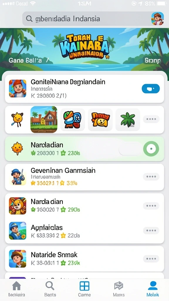 Fitur sosial untuk berinteraksi dengan pemain lain.