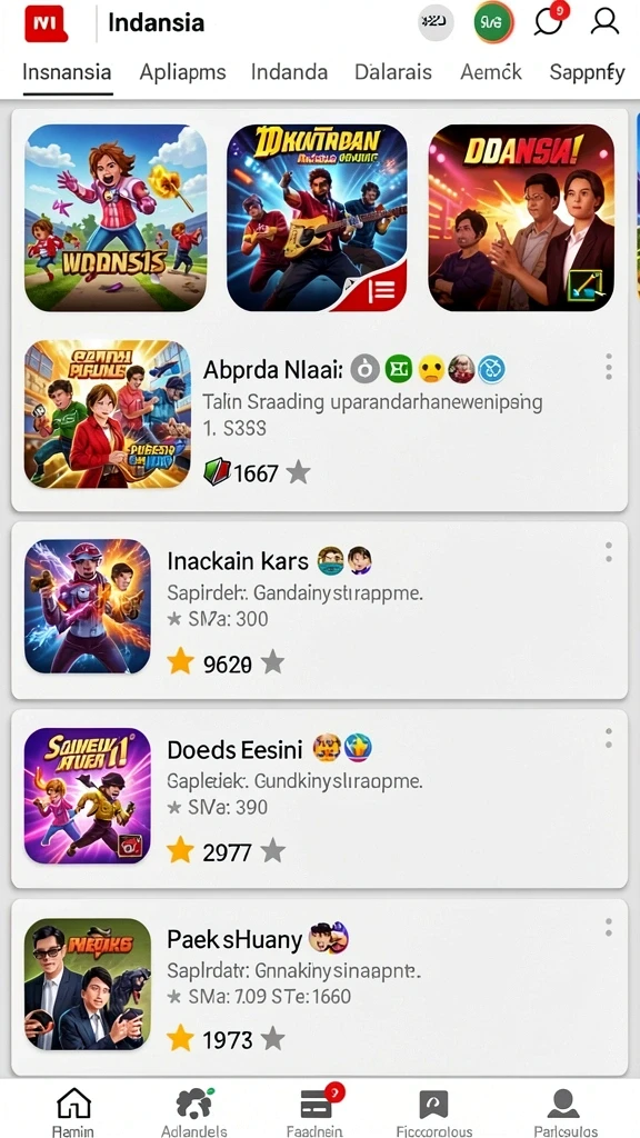 Berbagai mode permainan yang seru dan menantang.