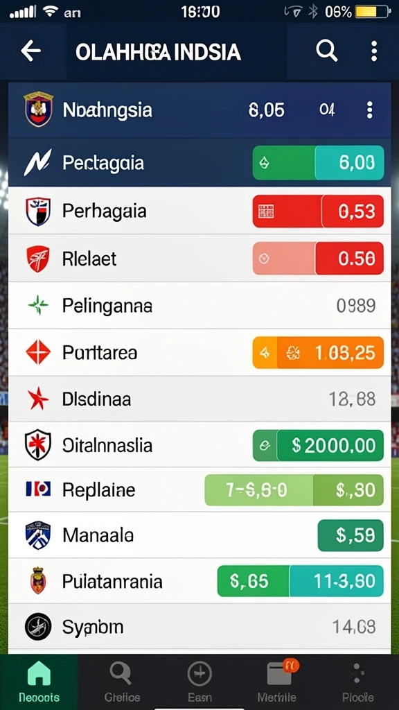Statistik permainan yang mendetail dan informatif.