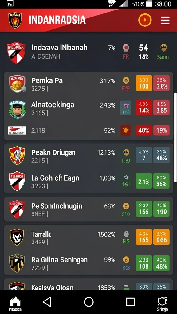 Leaderboard untuk memantau peringkat pemain secara real-time.