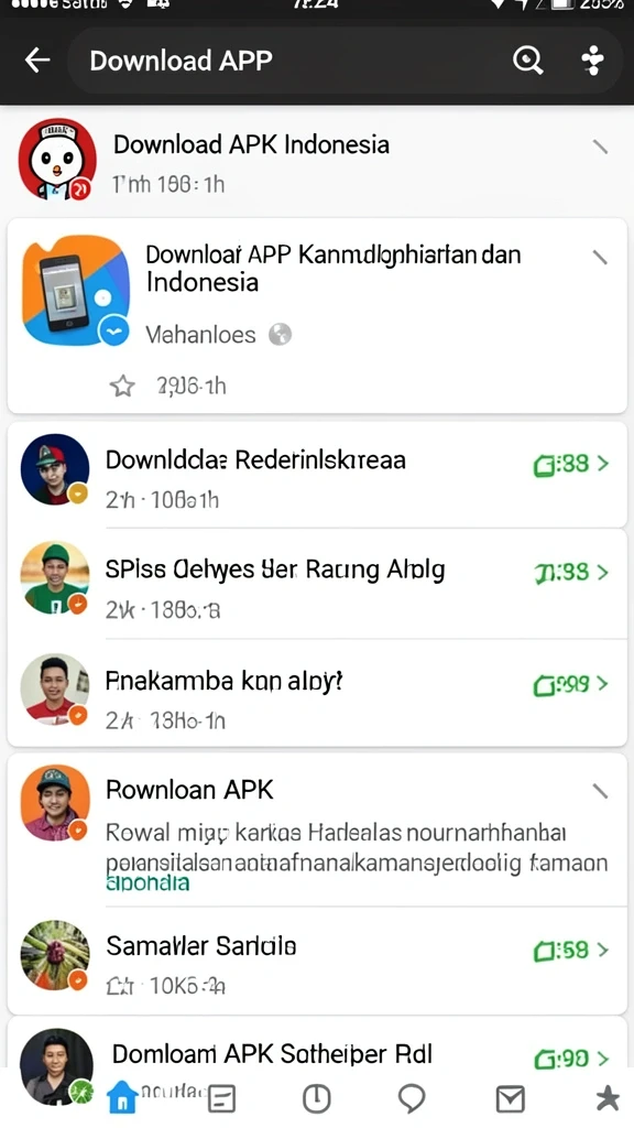 Tangkapan layar menunjukkan suasana kompetitif di dalam game.