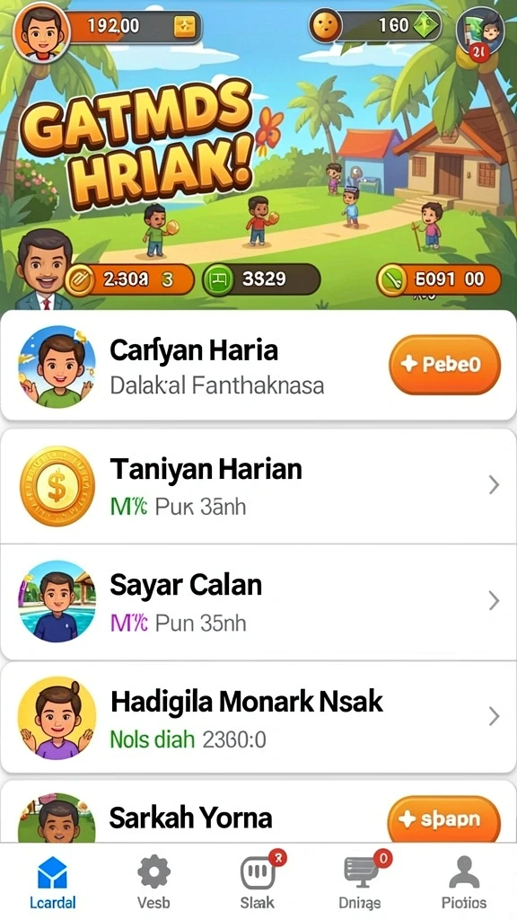 Mode permainan yang beragam dan menantang.