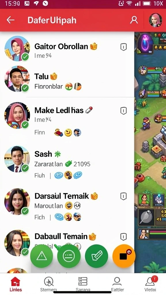 Tampilan karakter utama OCATOTO yang menarik.