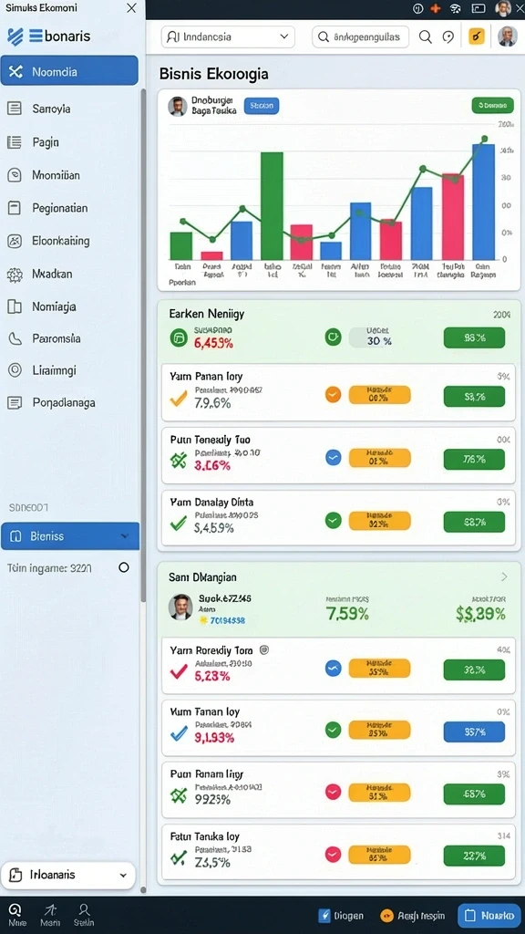 Tampilan antarmuka yang user-friendly dan menarik.