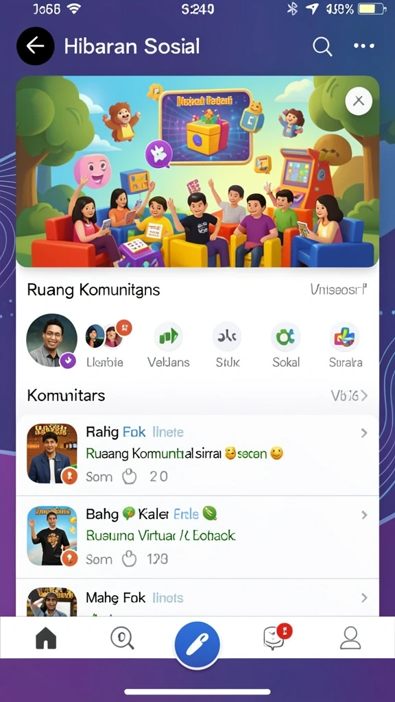 Tampilan antarmuka yang menarik dan user-friendly.