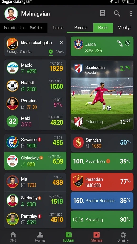 Antarmuka pengguna yang menarik dan intuitif.
