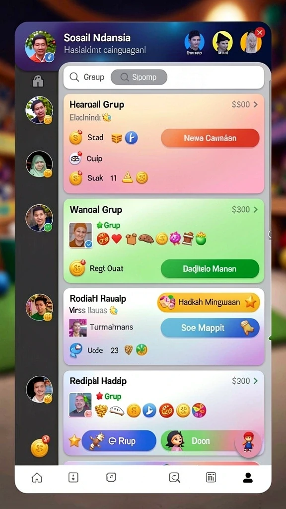 Tampilan antarmuka yang menarik dan intuitif.