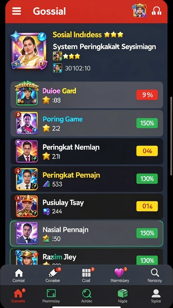 Penghargaan harian untuk pemain yang setia.