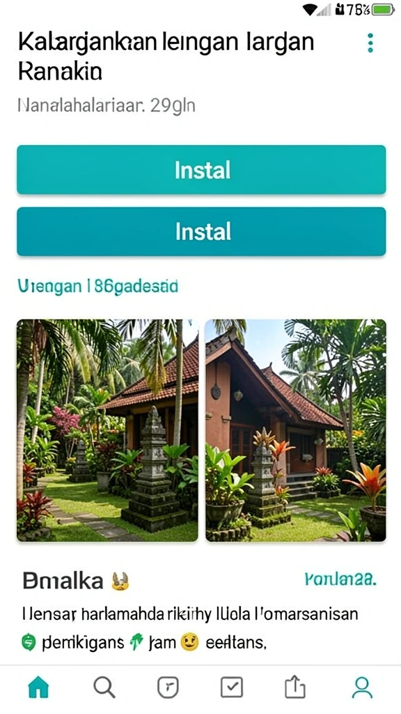 Tampilan antarmuka yang user-friendly dan menarik.