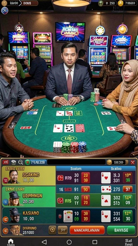 Layar utama RSNOK dengan karakter yang menawan.