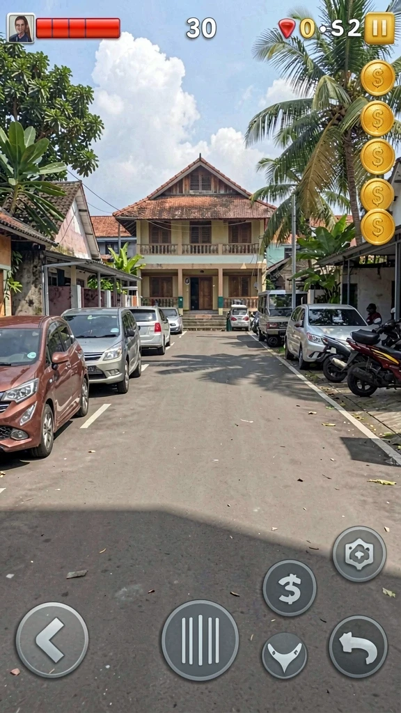 Momen seru saat menyelesaikan misi sulit.