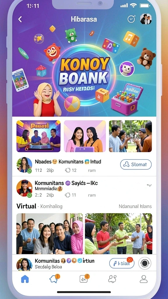 Tampilan antarmuka yang modern dan user-friendly.