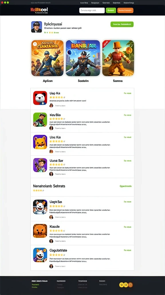 Level yang menantang dan seru.