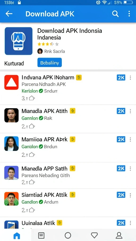 Tampilan menu utama SEE789 yang menarik.