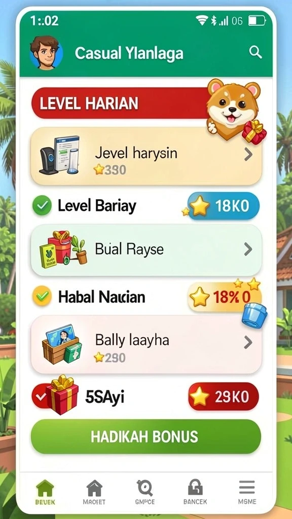 Berbagai pilihan permainan slot yang menghibur dan seru.
