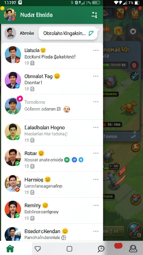 Tampilan antarmuka yang menarik dan mudah digunakan.
