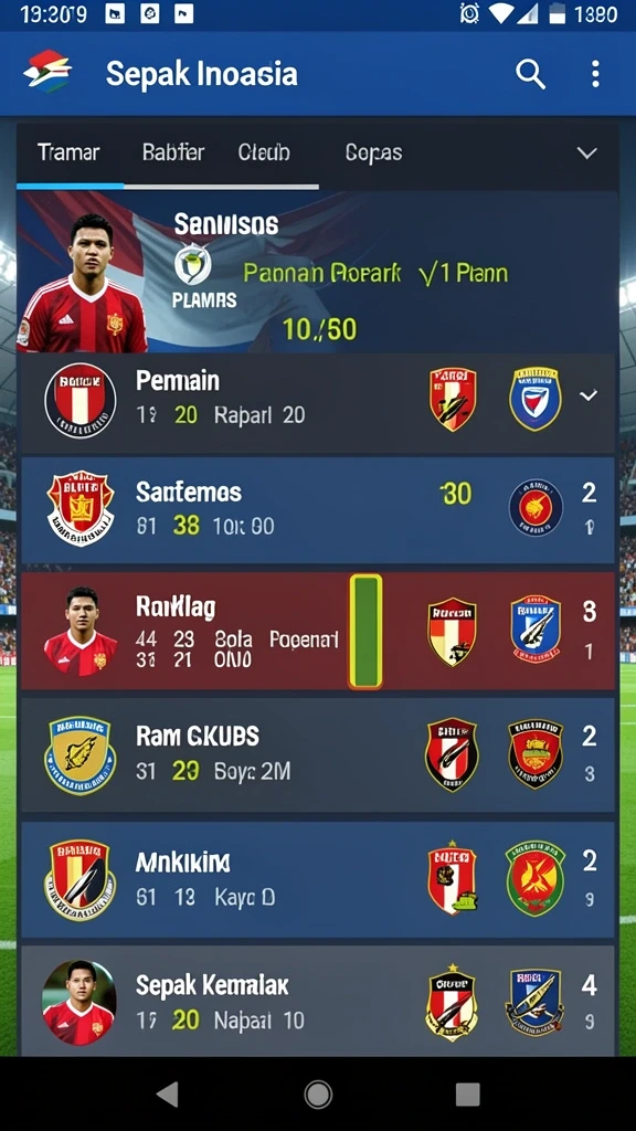 Tampilan antarmuka yang intuitif dan menarik.