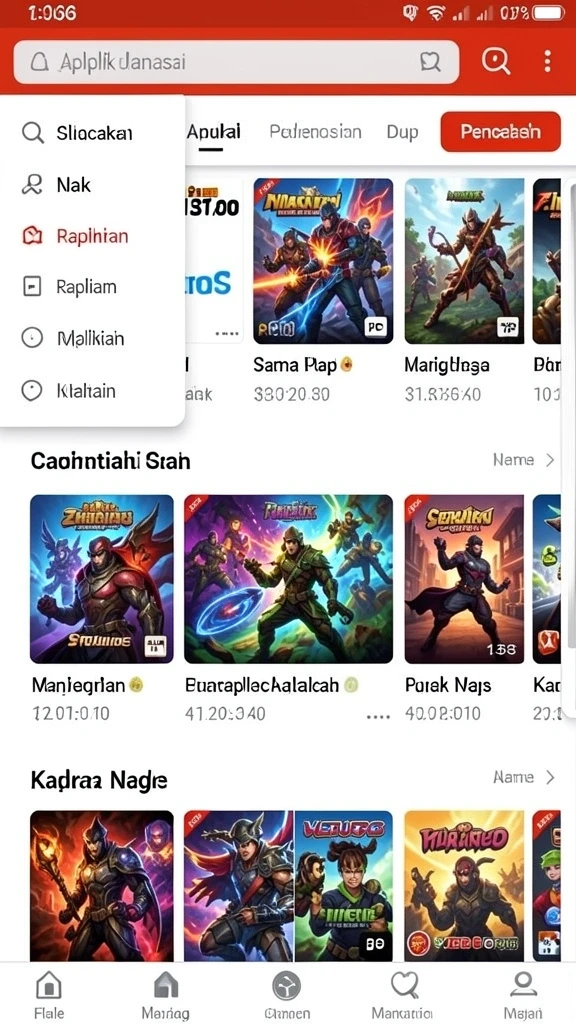 Tampilan antarmuka yang menarik dan intuitif.